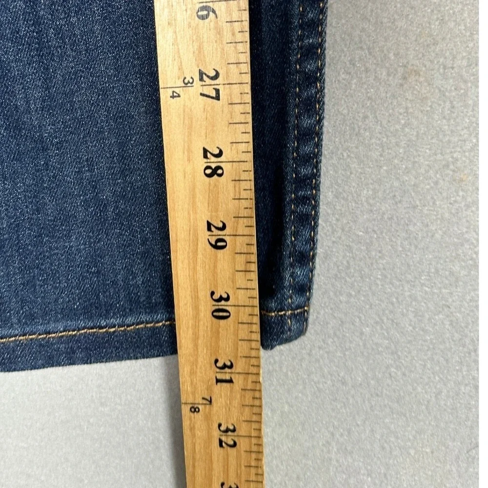 NEW Levis Flex 512 Jeans Mens 33X30 Blue Slim Taper Distressed Stretch Denim